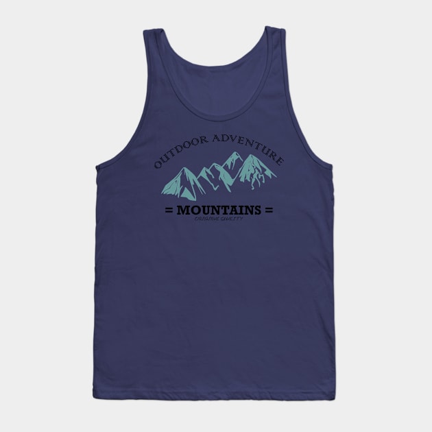 Outdoor adventure Tank Top by CreativeIkbar Prints